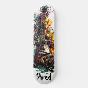 Shred Electrical Gitarre Skateboard