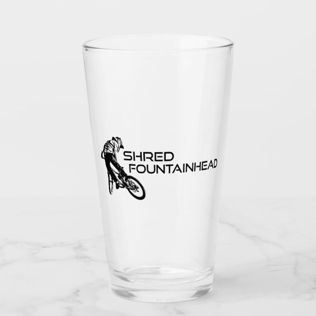 Shred Fountainhead Virginia Mountain Biking Glas (Vorderseite)