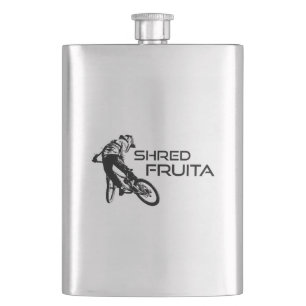Shred Fruita Colorado Mountain Biking Flachmann