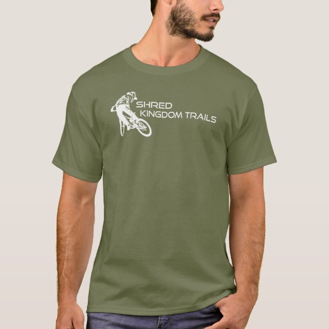 Shred Kingdom Trails Vermont T-Shirt (Vorderseite)