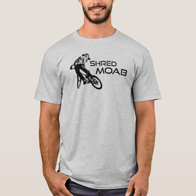 Shred Moab Mountain Biking T-Shirt (Vorderseite)