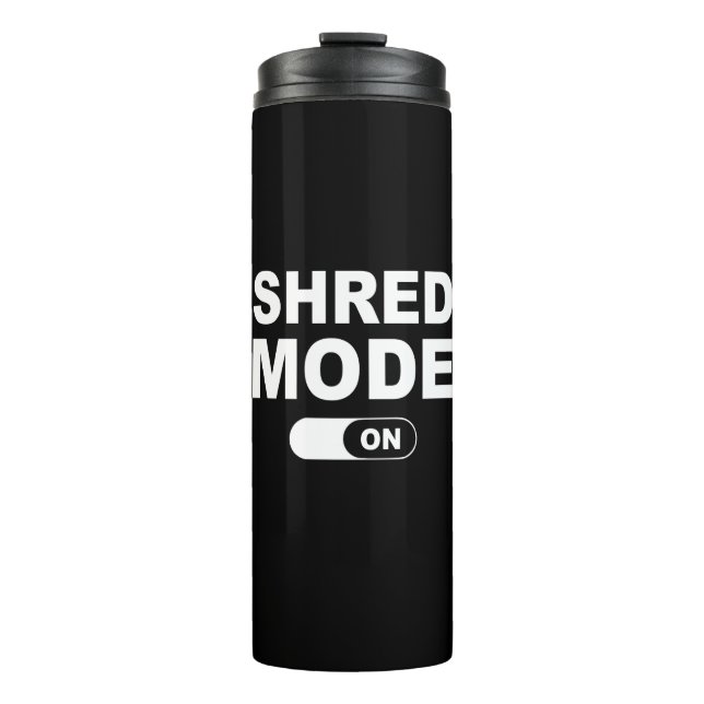 Shred Mode On Thermosbecher (Vorderseite)