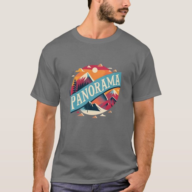Shred Panorama T - Shirt (Vorderseite)