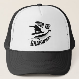 Shred the Gnarwhal Truckerkappe