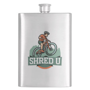 Shred University Mountain Biking Flachmann