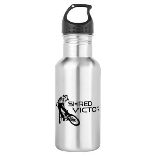 Shred Victor Idaho Mountainbiken Edelstahlflasche
