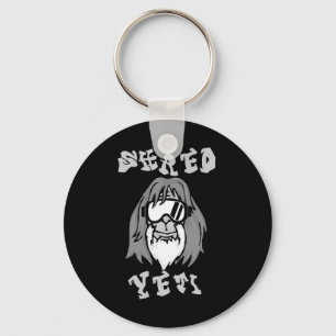 Shred Yeti - Fun Yeti Bigfoot Sasquatch Snowboardi Schlüsselanhänger