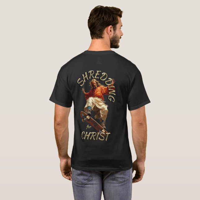 Shredding für CHRIST #3 T-Shirt (Schwarz voll)