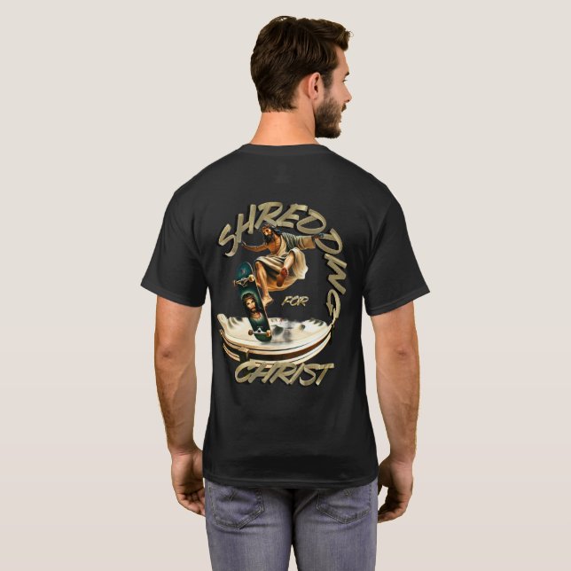 Shredding für CHRIST #4 T-Shirt (Schwarz voll)