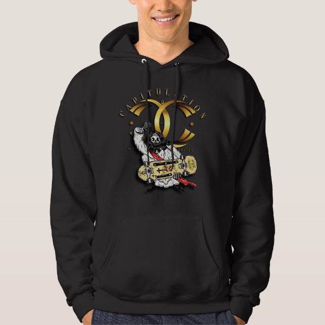 "Shredding für CHRISTUS Hoodie (Vorderseite)