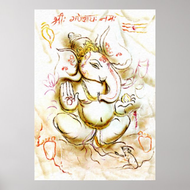 Shree Ganesh Poster (Vorne)