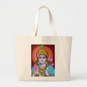 Shree Krishna-Taschentuch Jumbo Stoffbeutel