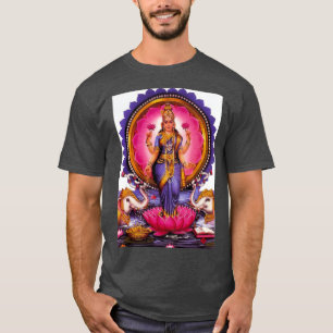 Shree Lakshmi Goddess of Liebe Prosperity Wealth H T-Shirt