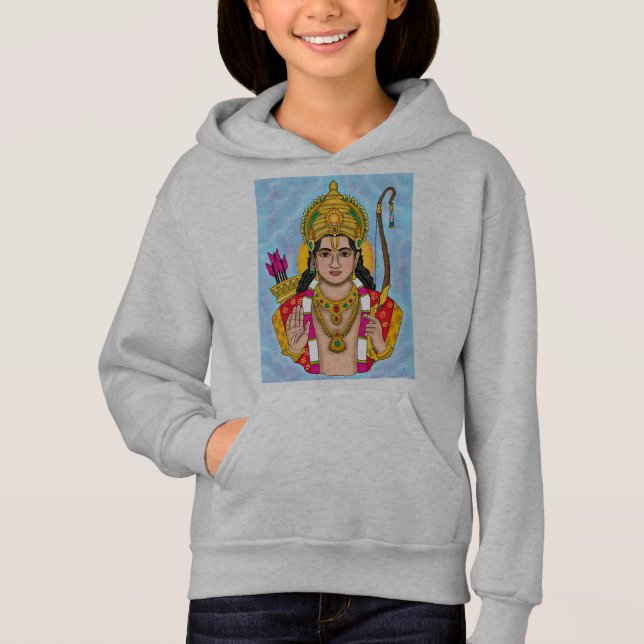 Shree Ram Kapuzenpullover Hoodie (Vorderseite)
