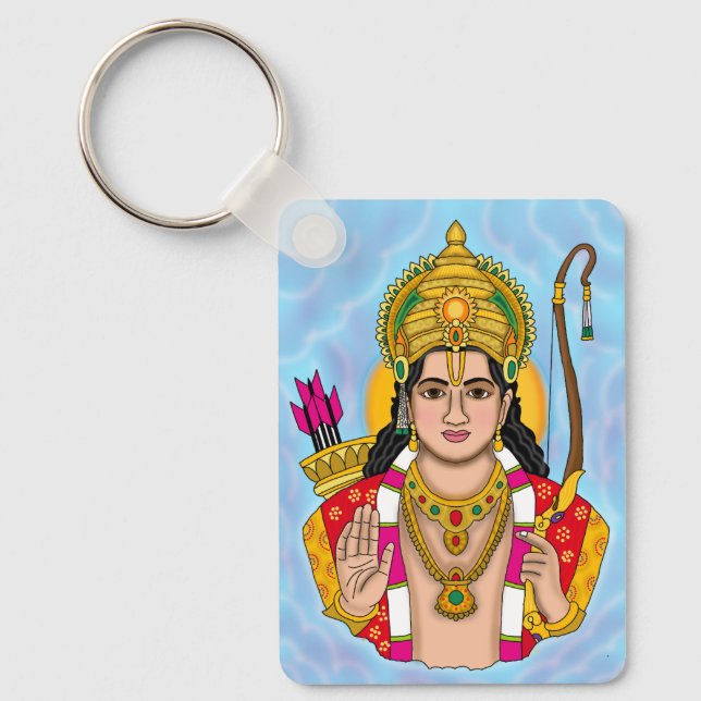 Shree Ram Keychain Schlüsselanhänger (Vorderseite)