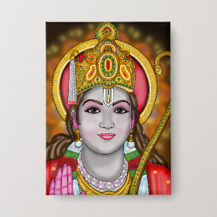 Shree Ram Knopf Button