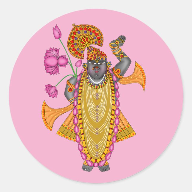 Shreenath Ji Aufkleber  (Vorderseite)