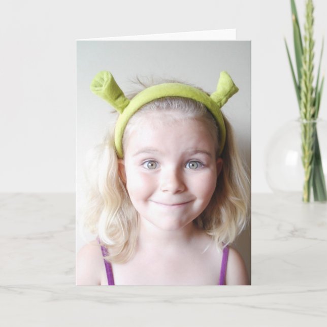 Shrek Feiertagskarte (Vorderseite)