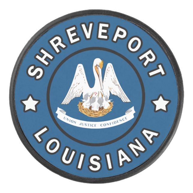 Shrepport Louisiana Eishockey Puck (Vorderseite)