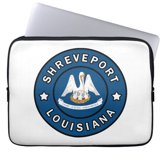 Shrepport Louisiana Laptopschutzhülle (Vorderseite)