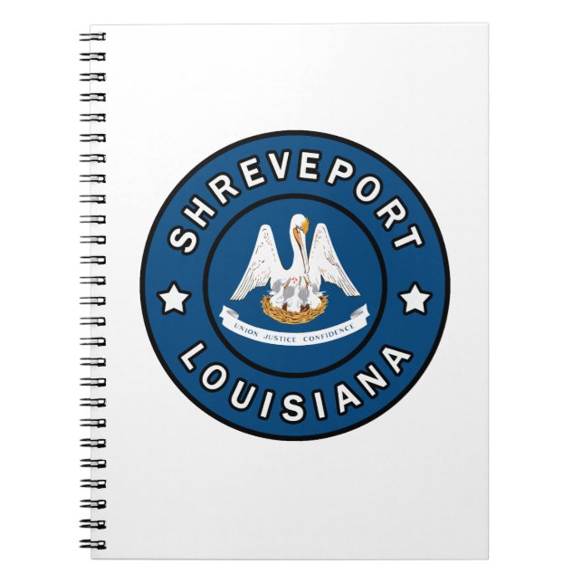 Shrepport Louisiana Notizblock (Vorderseite)