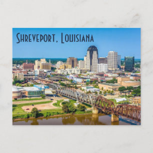 Shrepport, Louisiana Postkarte