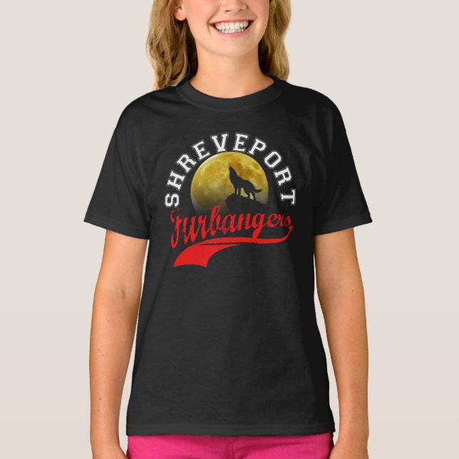 Shreveport Furbangers T-Shirt (Vorderseite)