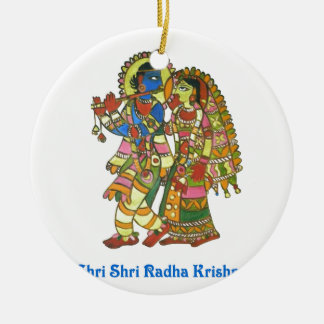 Shri Shri Radha Krishna Keramikornament