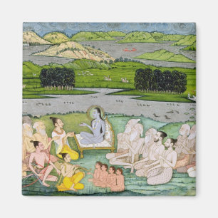 Shri Sukdevji, das zu einem Zusammentreffen von Magnet