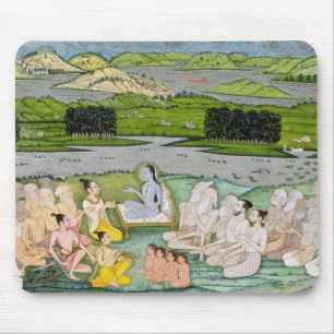 Shri Sukdevji, das zu einem Zusammentreffen von Mousepad