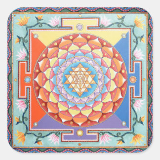 Shri Yantra Aufkleber