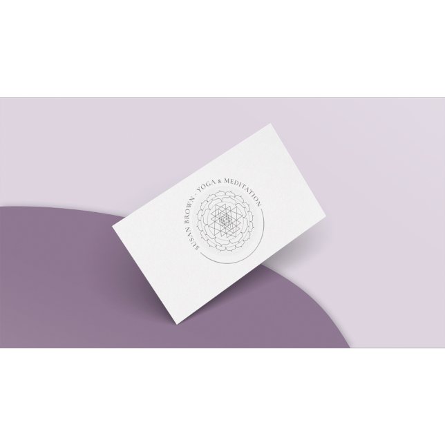Shri Yantra - Mediation Business Card Visitenkarte (Von Creator hochgeladen)