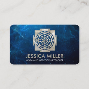 Shri Yantra - Sri yantra - Shri Chakra Visitenkarte