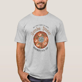 Shrimp Gumbo Stew Louisiana LA New Orleans Food T-Shirt