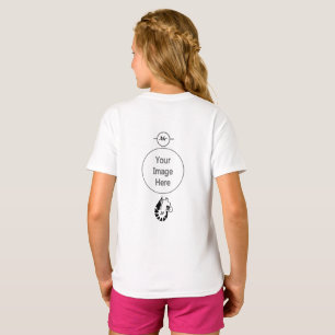 Shrimp Monogram im Schwarzen Stilstil T-Shirt