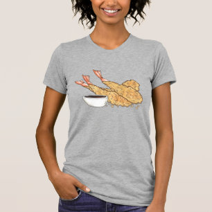 Shrimp Prawn Tempura Japanisches Restaurant T-Shirt