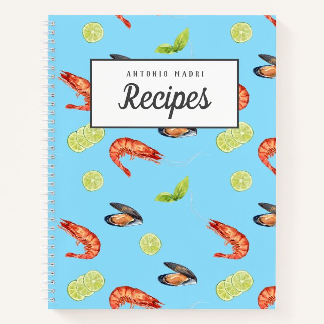 Shrimp Scampi Rezept Buch - Karibik (Vorderseite)
