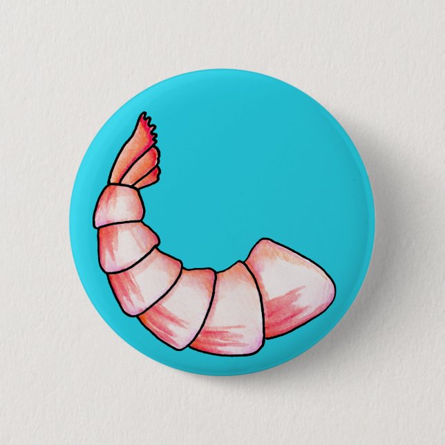 Shrimp-Schwanz Button (Vorderseite)