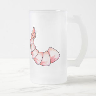 Shrimp-Schwanz Mattglas Bierglas