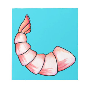 Shrimp-Schwanz Notizblock