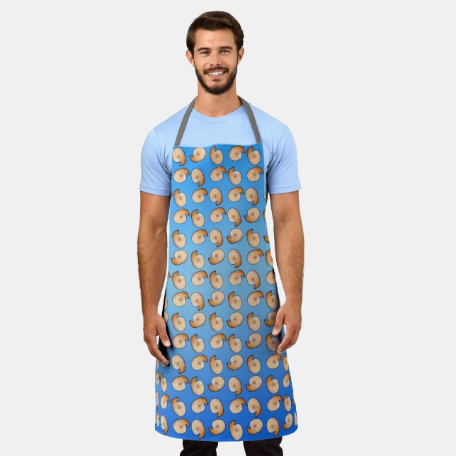 Shrimp-Sensation Schürze (Getragen)