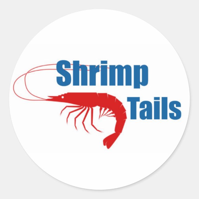 Shrimp Sticker (Vorderseite)