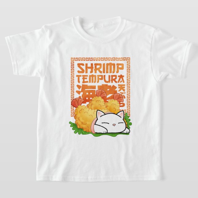 Shrimp Tempura Cat T-Shirt (Ablage )