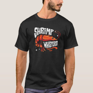 Shrimp Whisperer Geschenk I Liebe gekochte Shrimps T-Shirt