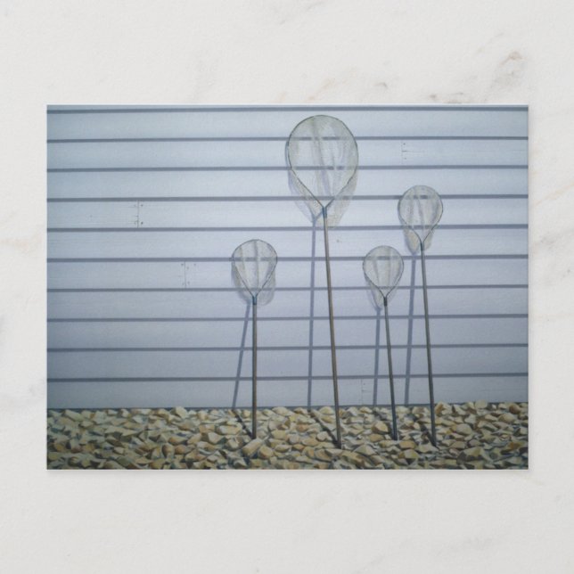 Shrimpingnetze Postkarte (Vorderseite)