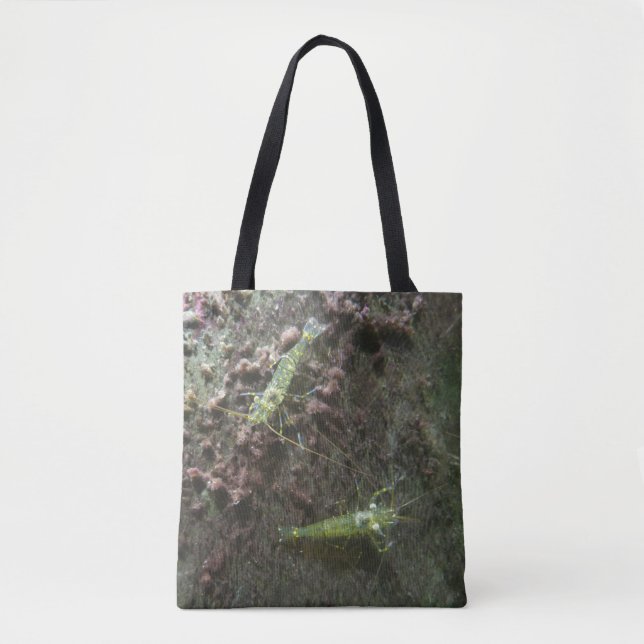 Shrimps Underwater Tote Bag (Vorderseite)