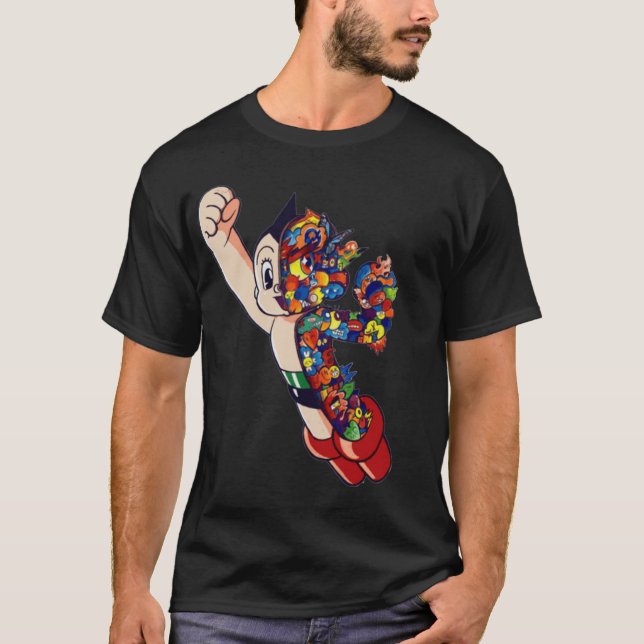 Shrimpy Doodle Mädchen T-Shirt (Vorderseite)