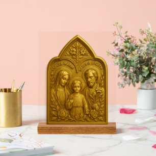 Shrine   Jesus Mary und Joseph Acrylschild