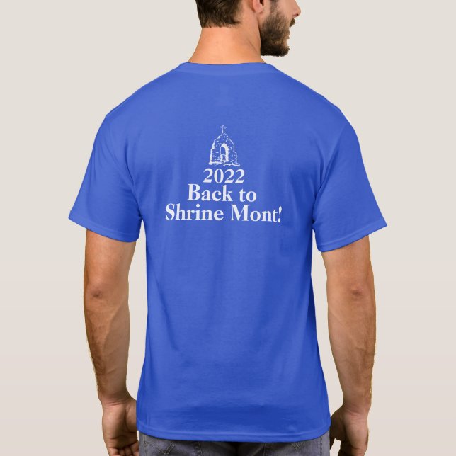 Shrine Mont 2022/St. George's Arlington T-Shirt (Rückseite)