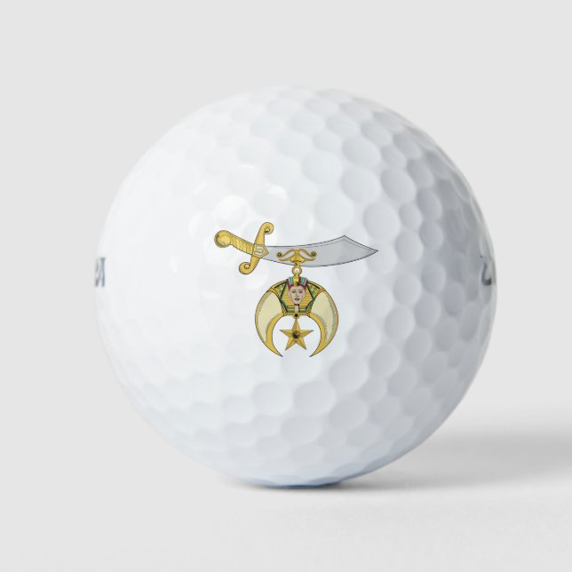 Shriner Golf Balls Golfball (Vorderseite)